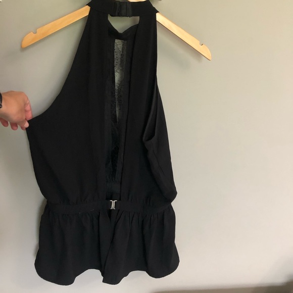 High neck open back tank - Picture 2 of 2